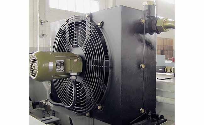 cooling device for cnc press brake