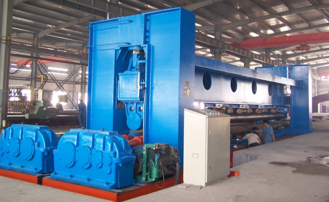 shipbuilding 3 roller plate bending machine