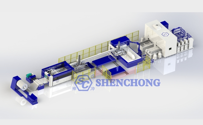 automatic panel bender production line