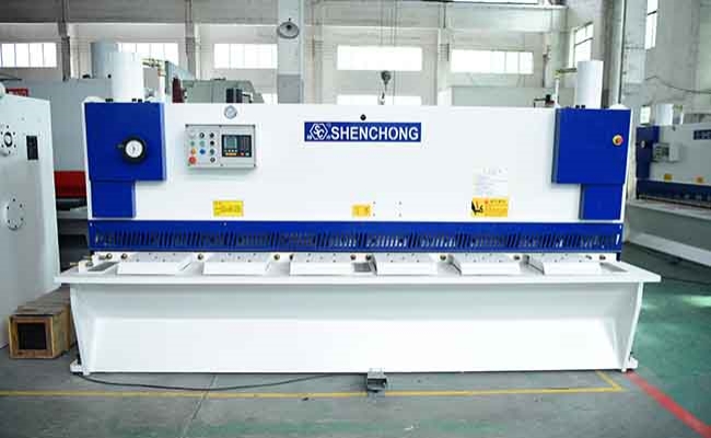 high speed plate shearing machine