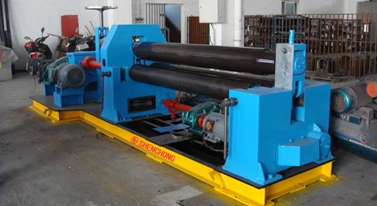 level down 3 rollers plate rolling machine for sale