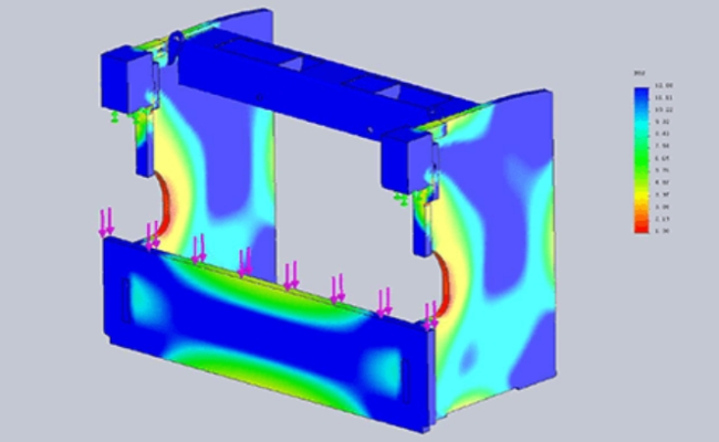 press brake frame design