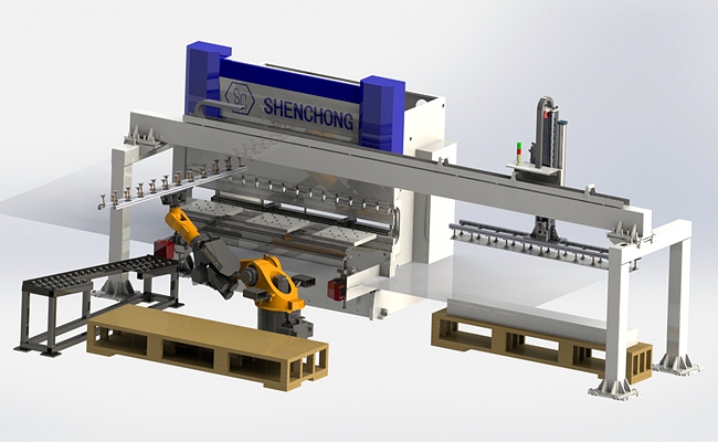 robotic bending production line