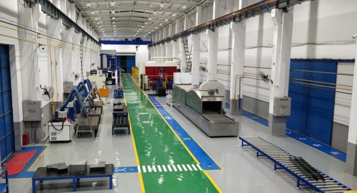 ZPMC sheet metal automatic production line