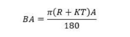 bend allowance formula