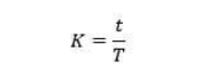k factor calculation formula