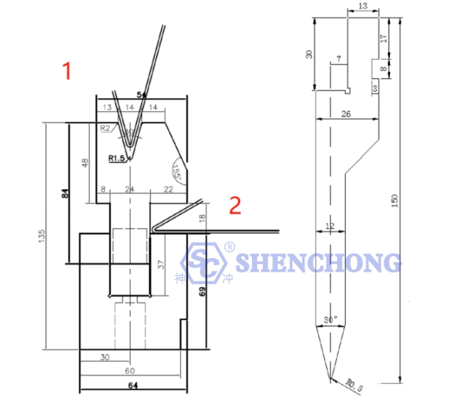 press brake hemming tools