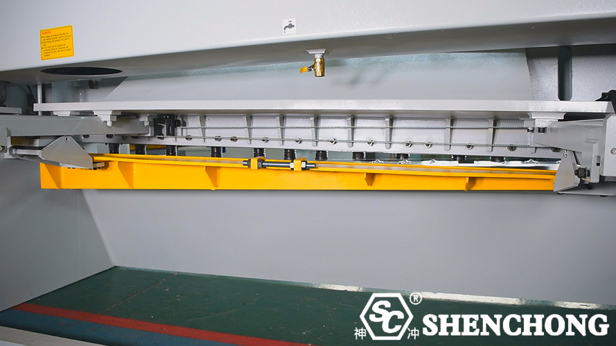 12mm metal plate shearing machine back gauge