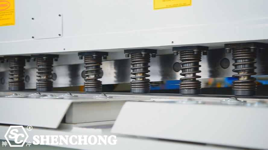 SC Plate Shearing Machine Workbench Photo