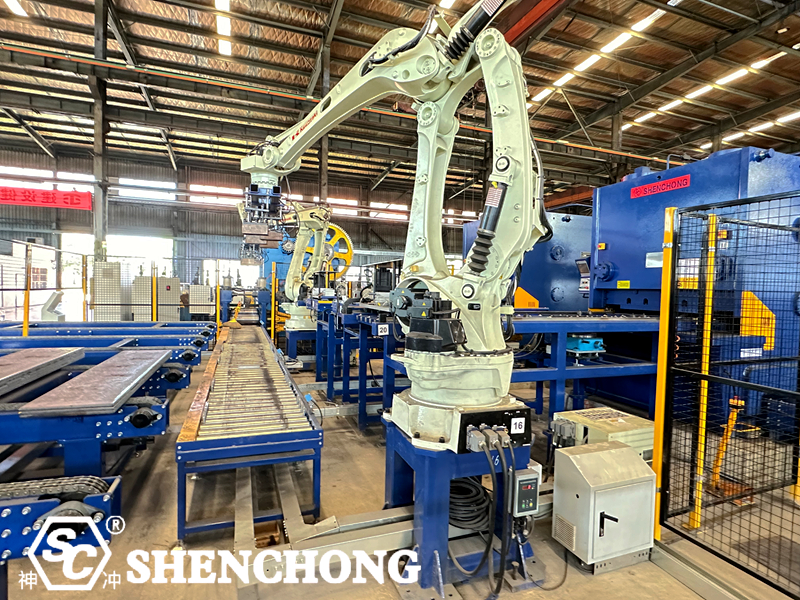 Unidade de automação para corte de chapas metálicas