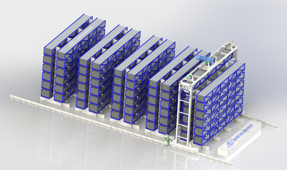 ระบบจัดเก็บโปรไฟล์อัตโนมัติแบบโครงสร้างคาน