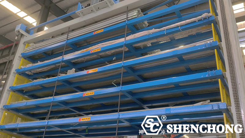 Automatyczny system magazynowy z profili aluminiowych 6015