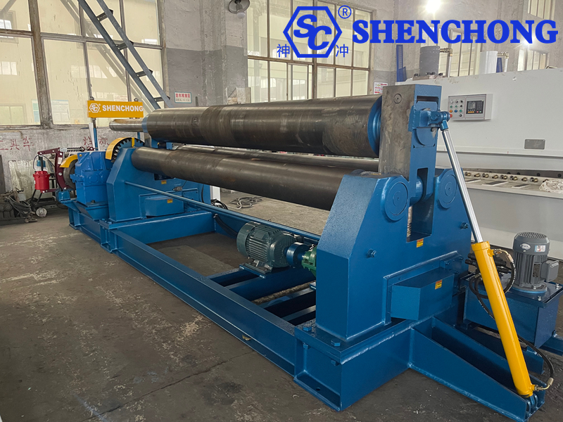 Three-Roller Sheet Bending Machine For Sale