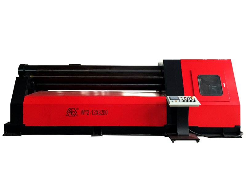 Máy uốn tấm 4 trục lăn 12X3200